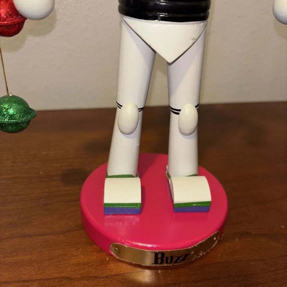 Kurt Adler 11-Inch Disney Buzz Light Year Nutcracker Grey/Green